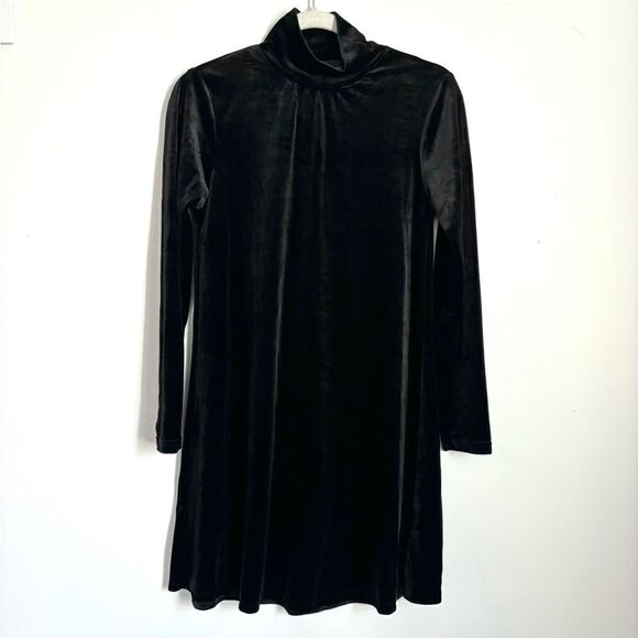NEW Pomander Place Tuckernuck Black Velvet Mottershead Dress - Picture 7 of 10